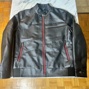 Rc women’s leather jacket Sz medium black